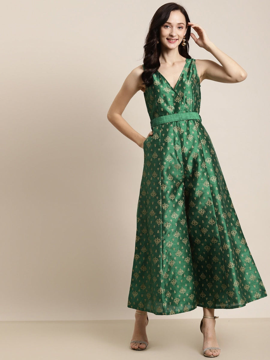 Full Length Cotton Ladies Printed Jumpsuit at Rs 595/piece in