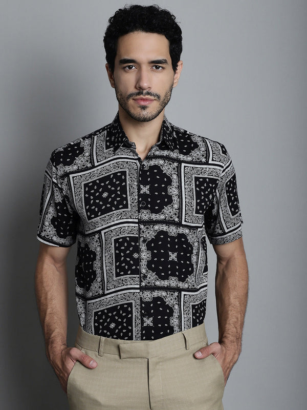 Men's Paisley Printed Formal Shirts | WomensFashionFun.com