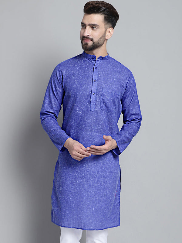 Men's Solid Pure Cotton Kurta Only | WomensFashionFun.com