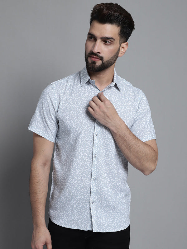 Men's Printed Casual Shirt | WomensFashionFun.com