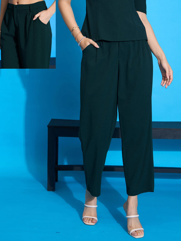 Women Women Emerald Knit Tapered Pants | WomensFashionFun