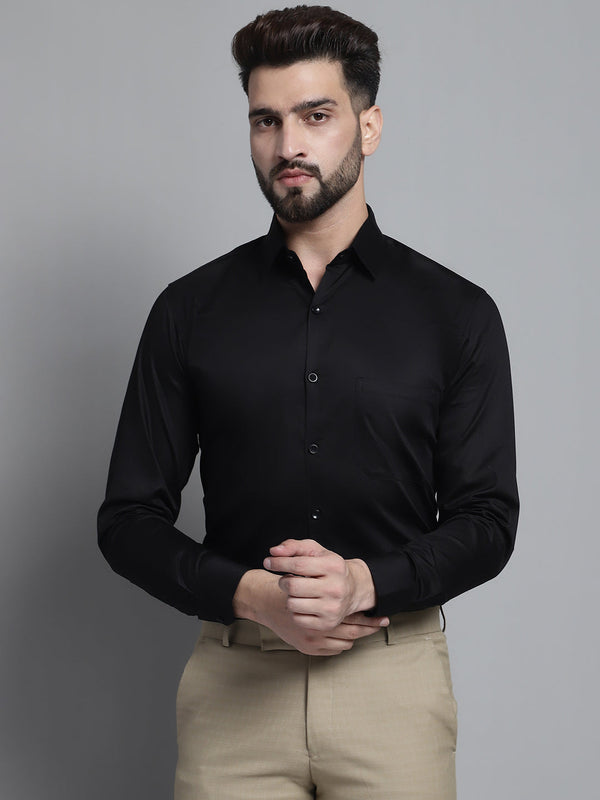 Men's Cotton Solid Formal Shirt | WomensFashionFun.com