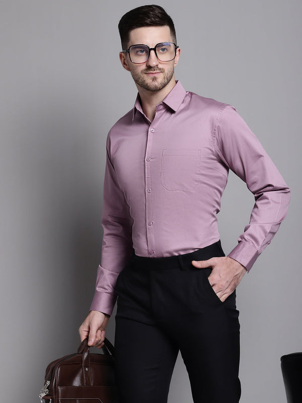 Men's Cotton Solid Formal Shirt | WomensFashionFun.com