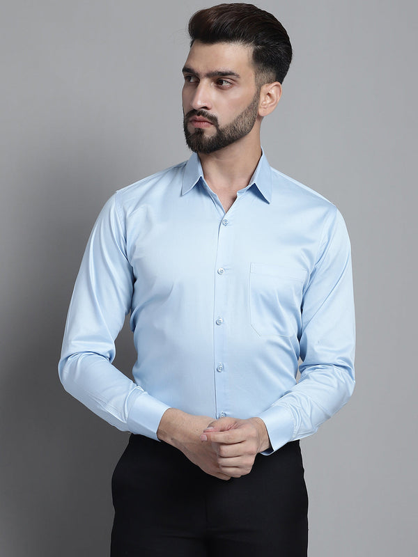 Men's Cotton Solid Formal Shirt | WomensFashionFun.com