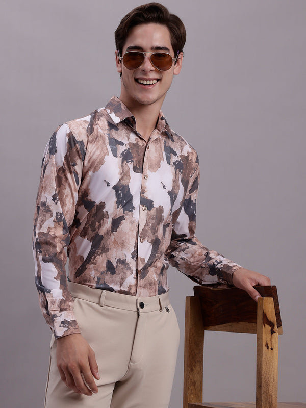 Men's Printed Formal Shirt | WomensFashionFun.com