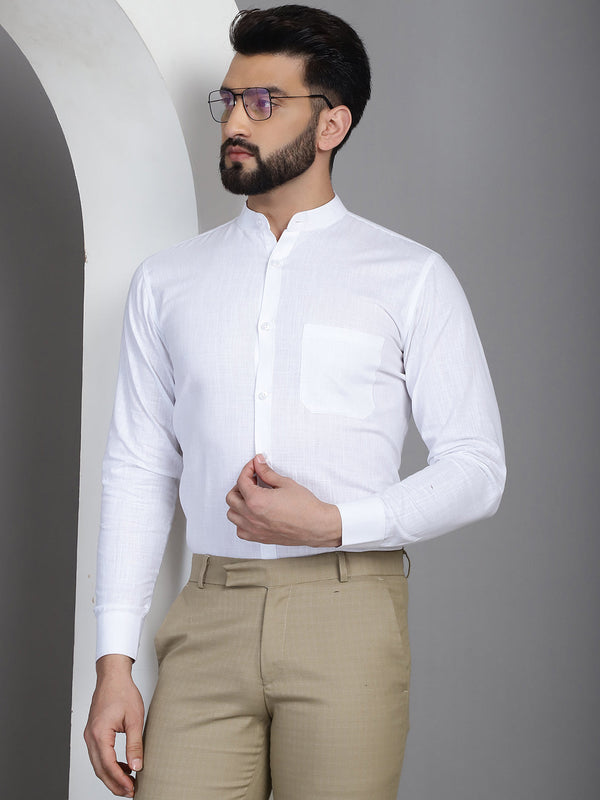 Cotton Solid Formal Shirt for Mens  | WomensFashionFun