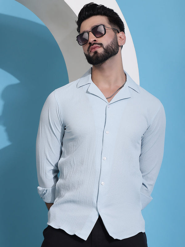 Lapel Collar Casual Shirt for Mens. | WomensFashionFun