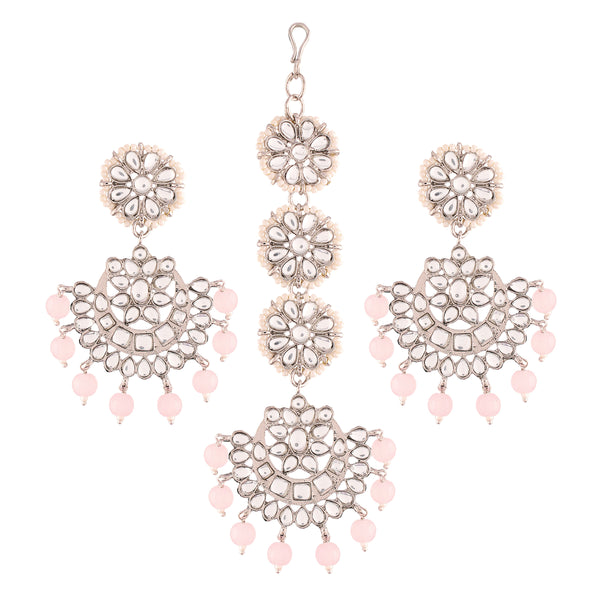 Shyama MaangTikka Earrings Set | Womensfashionfun