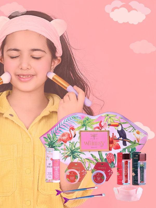 Safe & Organic Liplicious Beauty Makeup Kit for Preteen and Teen Girls (Pack of 8) | WomensFashionFun