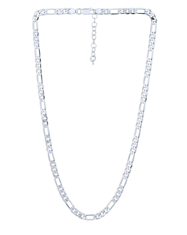 Rhodium Plated Fancy Chain For Men | womensfashionfun