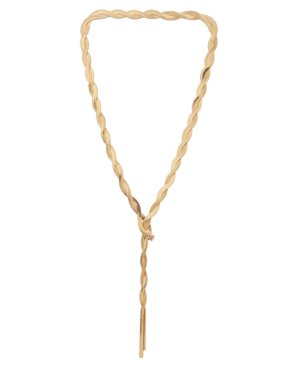 Rose Gold Plated Double Chain Necklace For Women | womensfashionfun