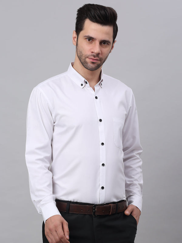 Men's Cotton Solid Button Down Formal Shirts | WomensfashionFun.com