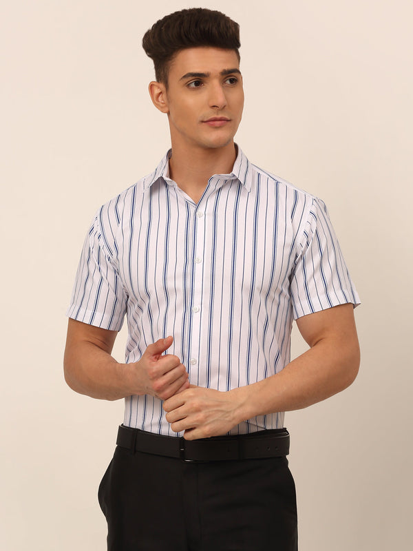 Men's Cotton Striped Formal Shirts | WomensfashionFun.com