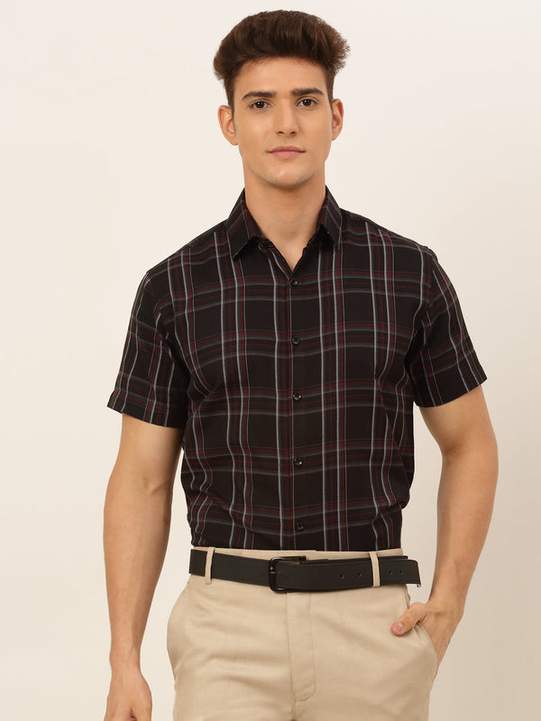 Men's Cotton Checked Formal Shirts | WomensfashionFun.com